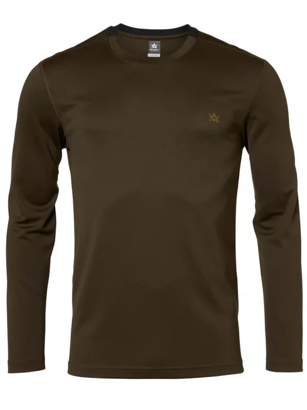 Alaska Cooldry t-särk, Solid Brown